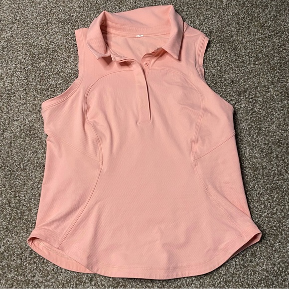 Lululemon Quick-Dry Sleeveless Polo Shirt - Picture 5 of 11